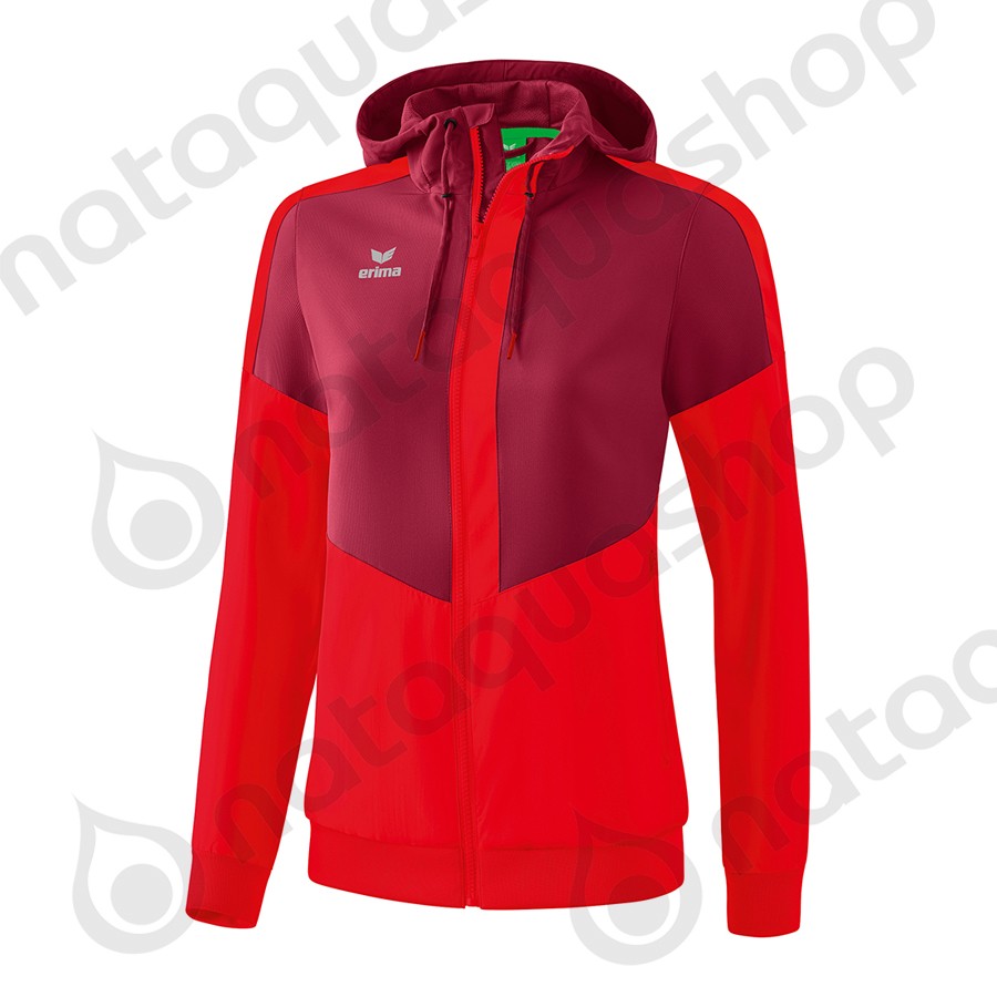 VESTE A CAPUCHE TRACKTOP SQUAD - FEMME Color