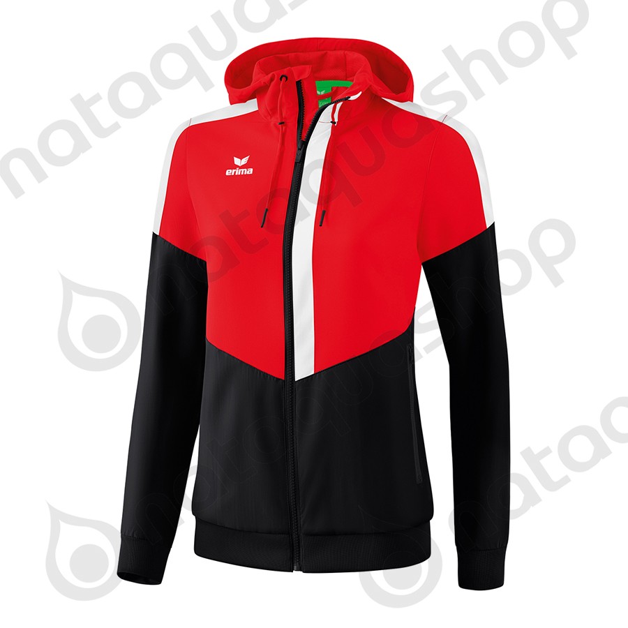 VESTE A CAPUCHE TRACKTOP SQUAD - FEMME Color