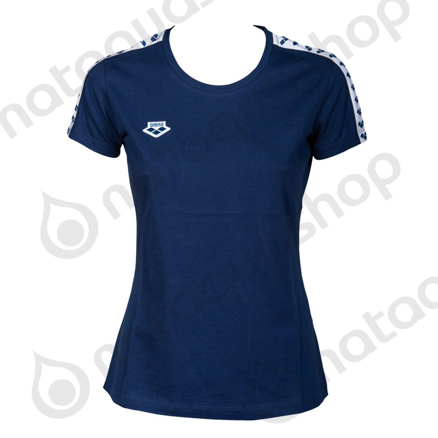 W T-SHIRT TEAM - FEMME Navy couleurs