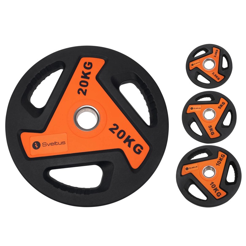 DISQUE OLYMPIQUE À POIGNÉES