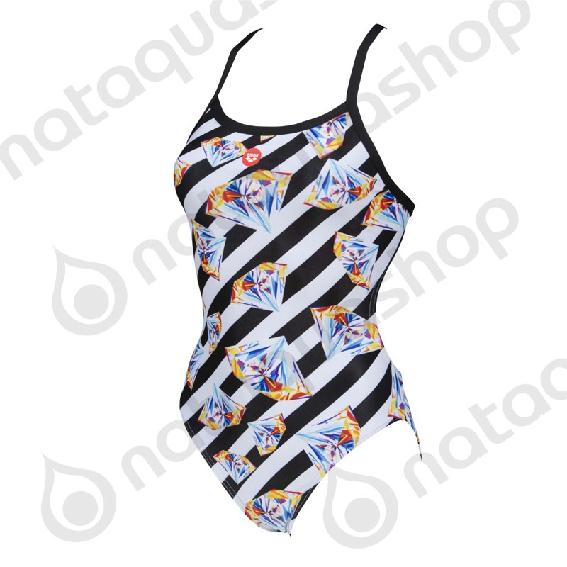 W CRAZY DIAMONDS CHALLENGE BACK ONE PIECE Color