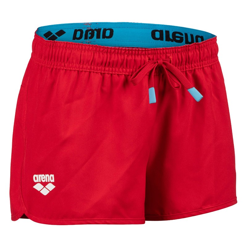 W TEAM SHORT - FEMME Red Color