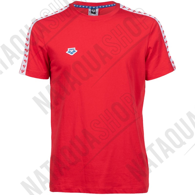 M T-SHIRT TEAM - HOMME Rouge/blanc couleurs