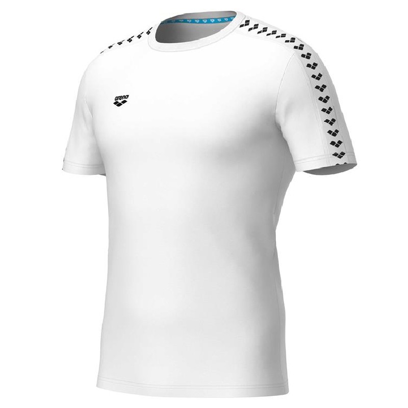 M T-SHIRT TEAM - HOMME Blanc/Noir couleurs