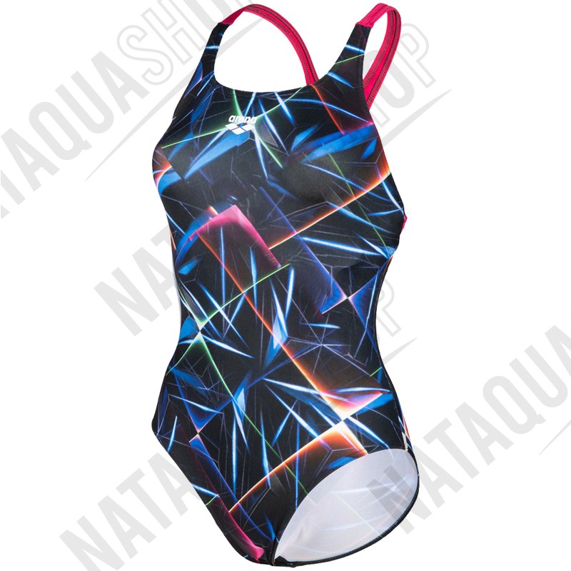 W SWIMSUIT SWIM PRO BACK ALLOVER - FEMME