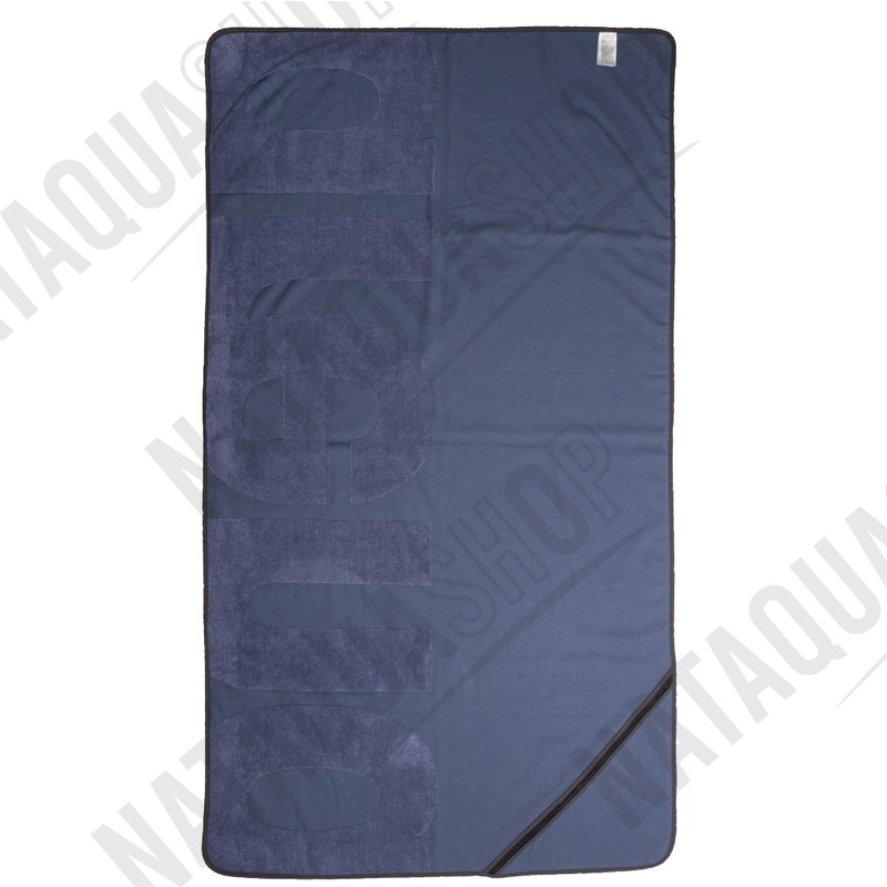 BEACH TOWEL POCKET Gris/Bleu couleurs