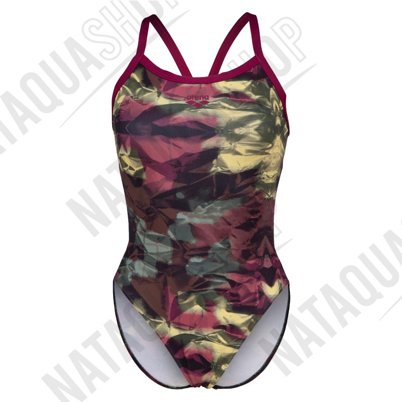 W ARENA HERO CAMO SWIMSUIT CHALLENGE BACK - FEMME Color
