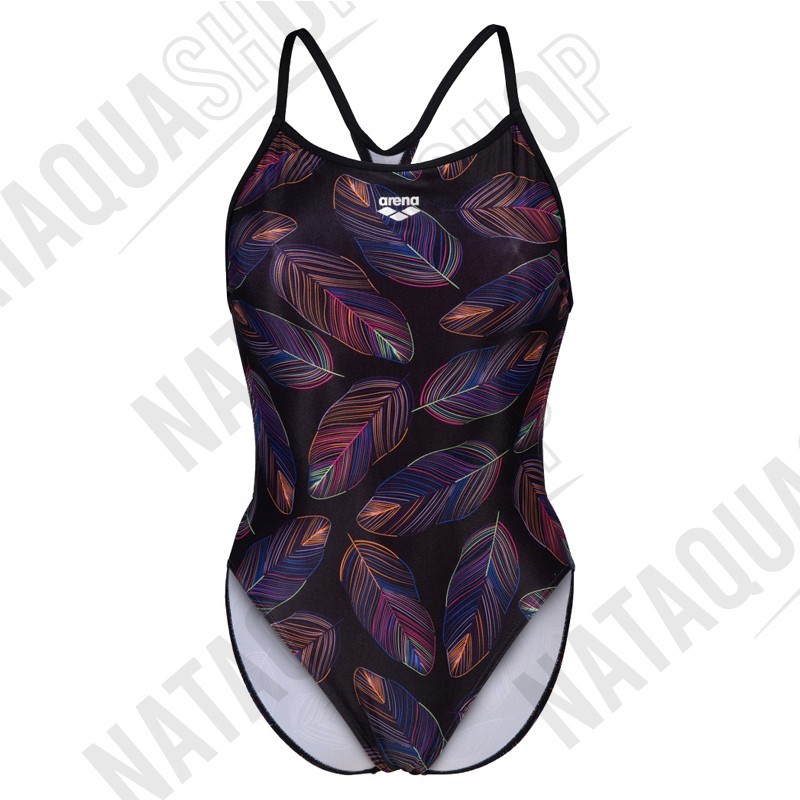W ARENA FALLING LEAVES SWIMSUIT BOOSTER BACK Color