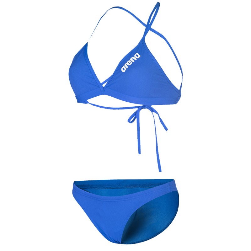 W TEAM SOLID TIE BACK - Bleu Roi Color