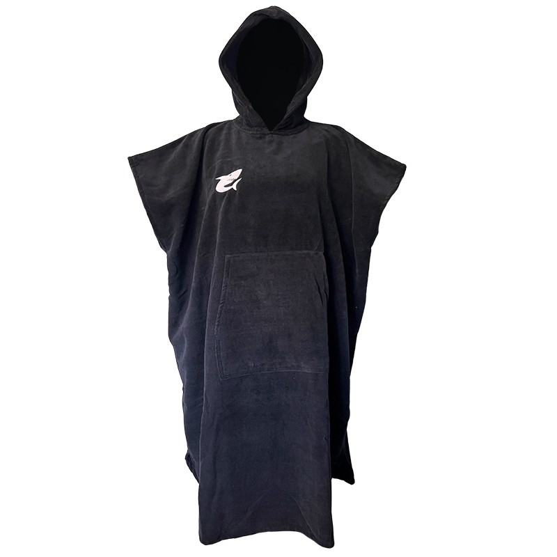 PONCHO CRAZY BASIC - UNISEXE Black Color
