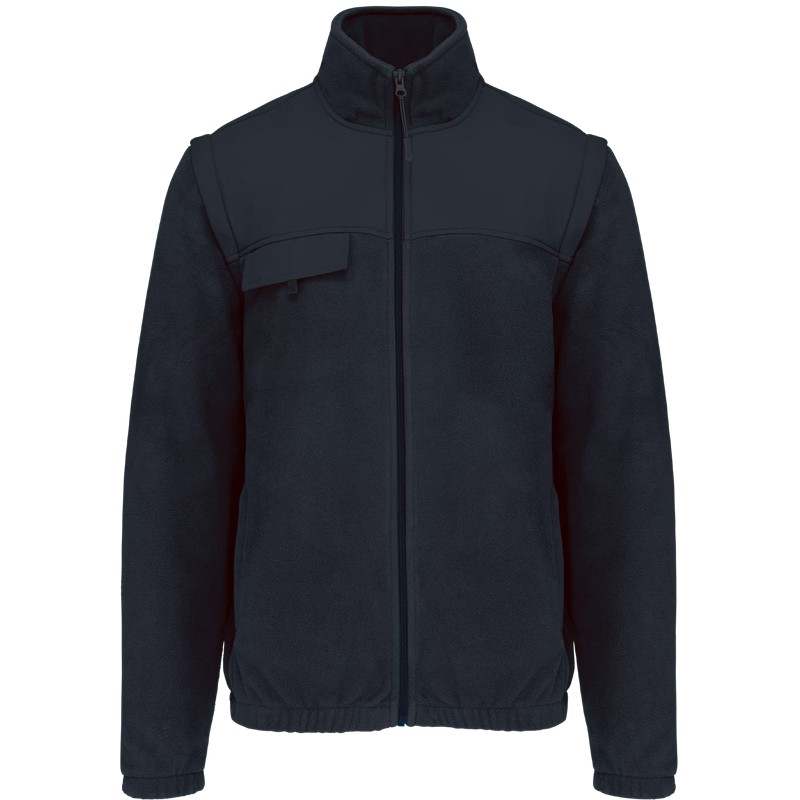 WK9105 - VESTE POLAIRE MANCHE AMOVIBLE Color