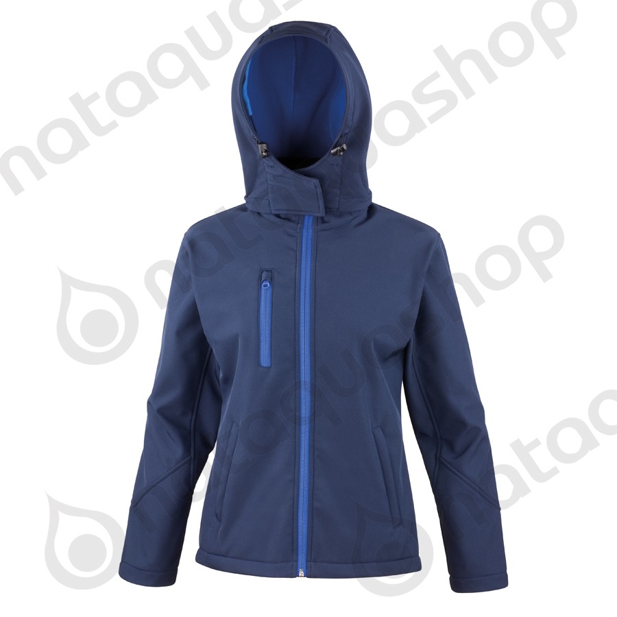 VESTE SOFTSHELL A CAPUCHE R230F - FEMME Color