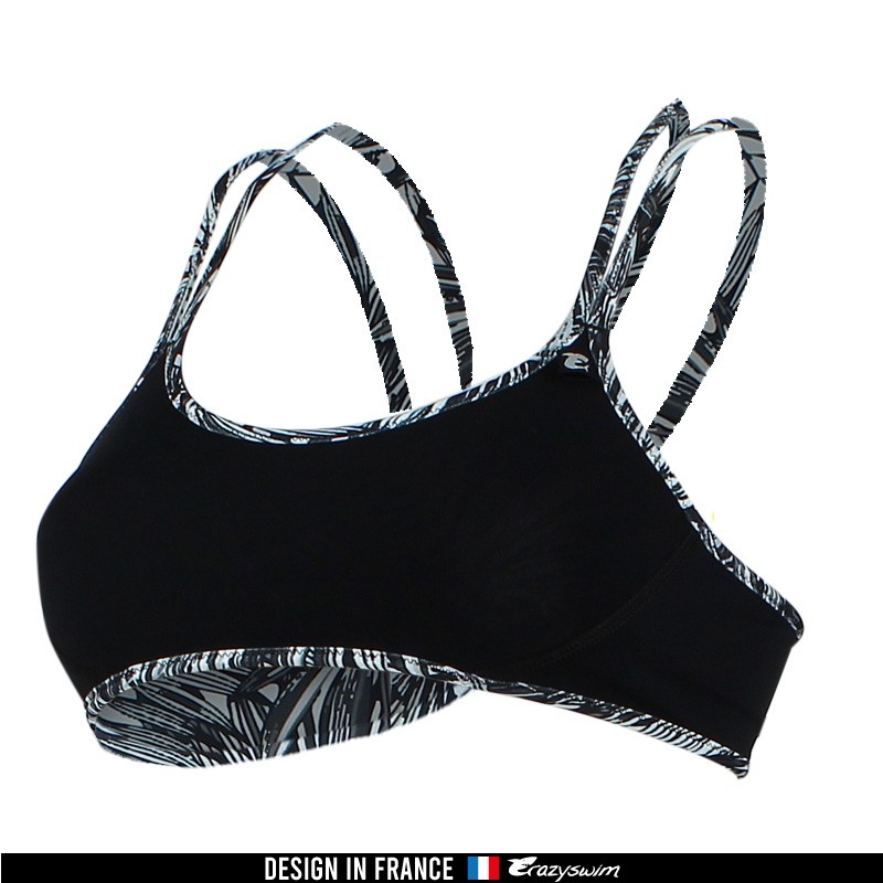 SHANI REVERSIBLE JUNGLE MANIA - FEMME Black Color