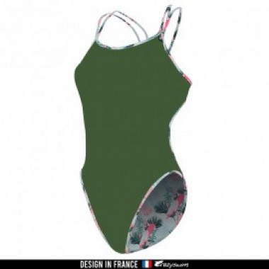 EVANS REVERSIBLE BIRDY - FEMME blanc/army - photo 2