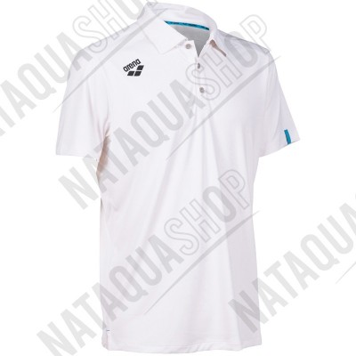 TEAM SOLID POLO - UNISEXE Blanc