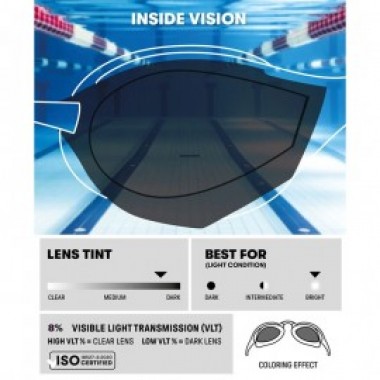 COBRA SWIPE MIRROR BLUE Silver - photo 2