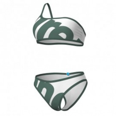LOGO SINGLE SHOULDER BIKINI - photo 0