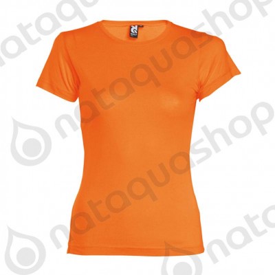TEE-SHIRT JAMAICA FEMME 6627 ORANGE 31