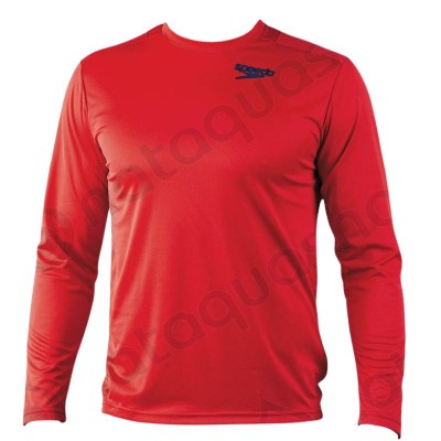 ILIAS JUNIOR TECHNICAL LS-SHIRT Rouge