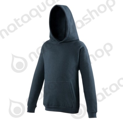 JH01J - JUNIOR SWEAT A CAPUCHE COLLEGE NEW FRENCH NAVY