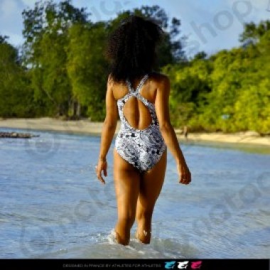 FLOWER MAT LB - FEMME Noir/blanc - photo 2