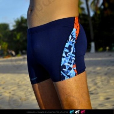 LEON PANEL SHORT - HOMME Blue/ red - photo 2