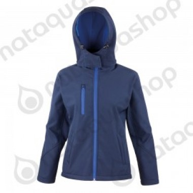 VESTE SOFTSHELL A CAPUCHE R230F - FEMME - photo 0