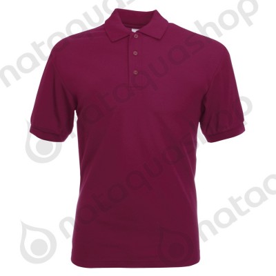 POLO SS402 - ADULTE Burgundy